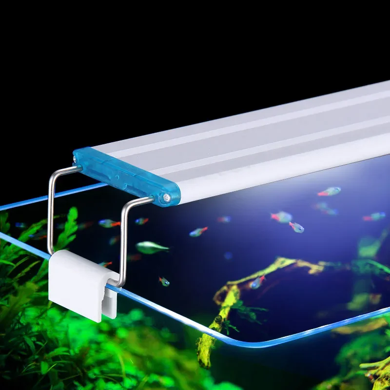Aquarium Planted Tank Light - 18-75CM Ultra Delgado LED Iluminación Del