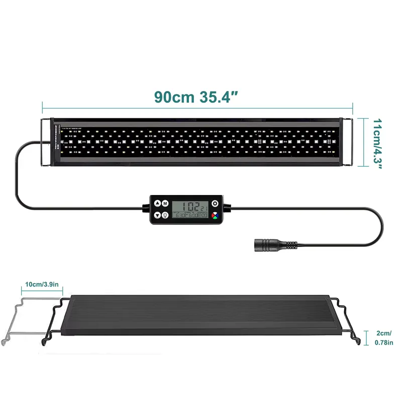 Aquarium Planted Fish - Lámpara LED para Acuario SIROKA SRK-YFT
