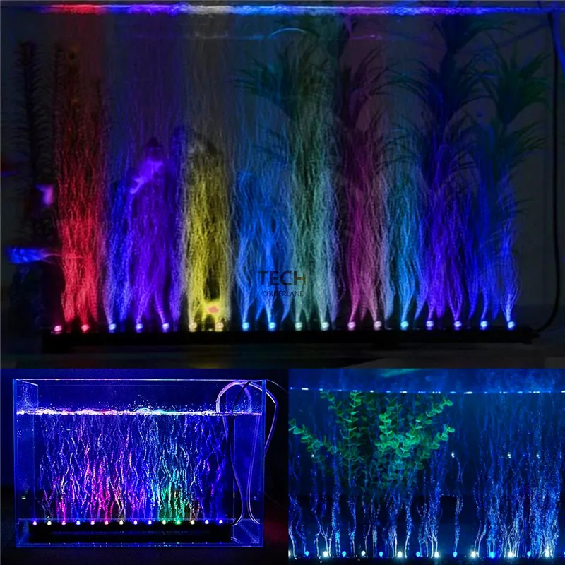 Aquarium Planted Tank Light - Acuario pecera sumergible subacuática burbuja de