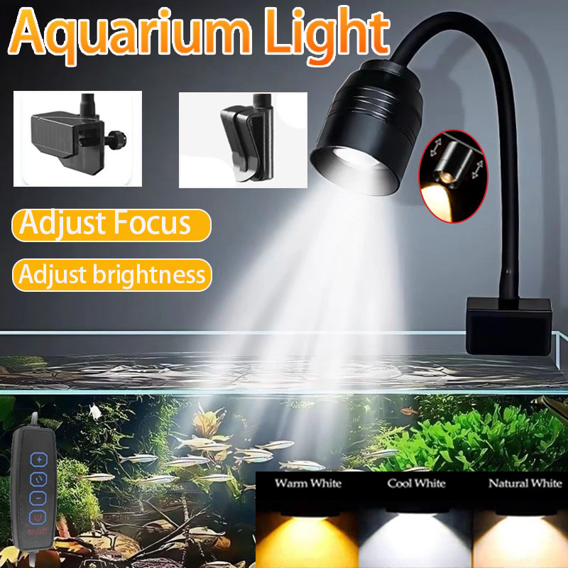 Aquarium Planted Tank Light - Luz USB para acuario, iluminación para