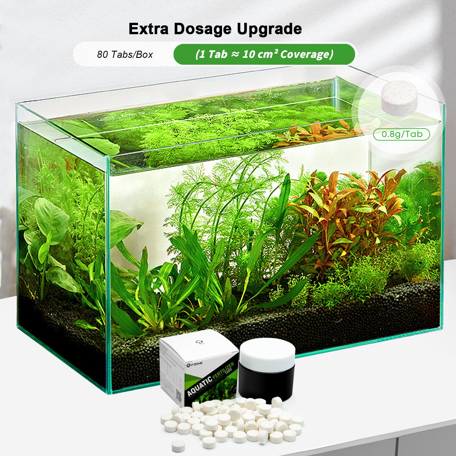 FZONE Root Tabs, Fertilizante  - Aquarium Plant Fertilizer reseña y precio