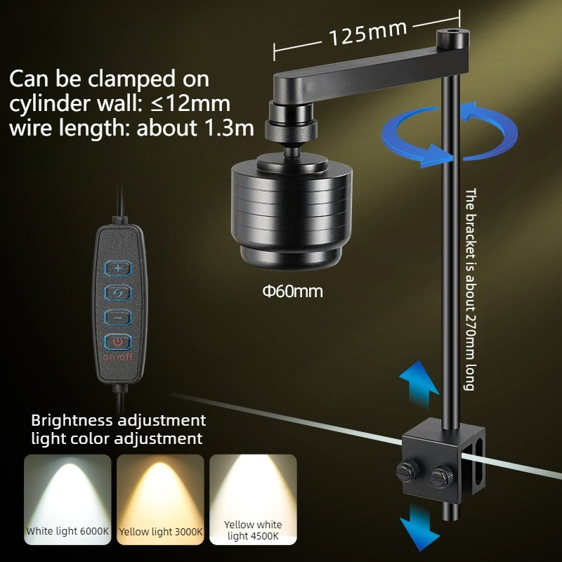 Lámpara LED para Pecera, 3 Col - Aquarium Planted Tank Light reseña y precio