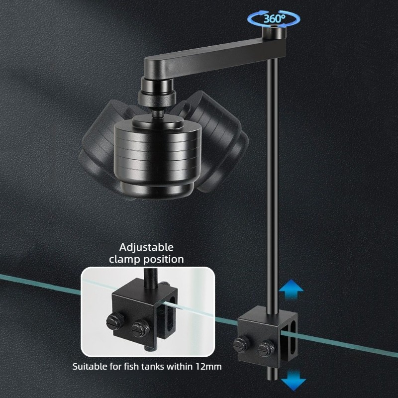 Lámpara LED para Pecera, 3 Col - Aquarium Planted Tank Light reseña y precio