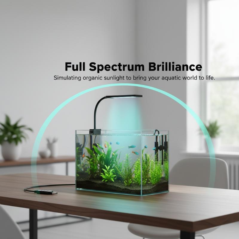 Lámpara LED de espectro comple - Aquarium Planted Fish reseña y precio