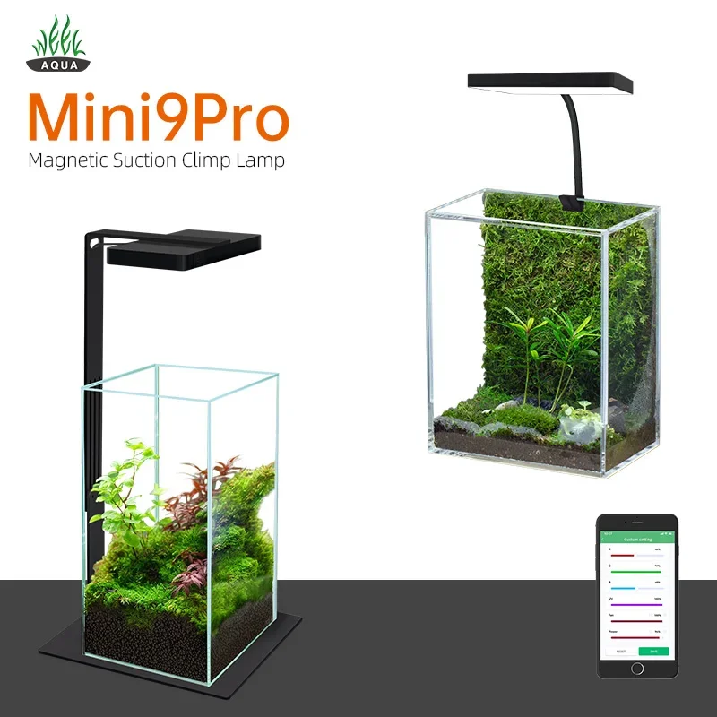 Lámpara LED de espectro comple - Aquarium Planted Tank Light reseña y precio