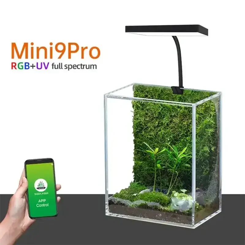 Lámpara LED de espectro comple - Aquarium Planted Tank Light reseña y precio