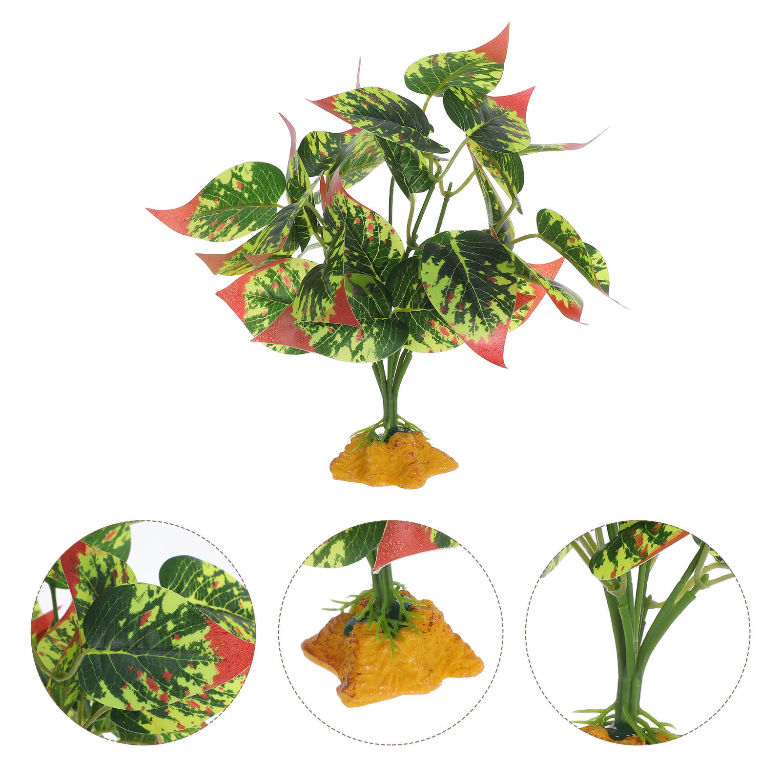 Plantas Artificiales de ABS Re - Aquarium Planted Fish reseña y precio