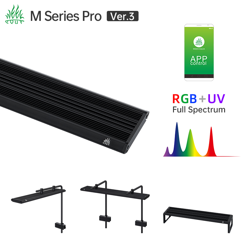 Lámpara LED RGB UV para Acuari - Aquarium Planted Tank Light reseña y precio