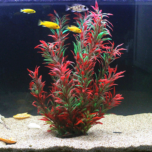 Plantas Artificiales para Acua - Aquarium Planted Fish reseña y precio