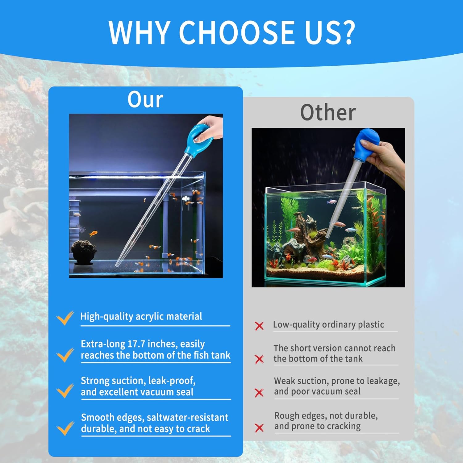 Pipeta Larga para Alimentar Co - Aquarium Plant Nutrients reseña y precio