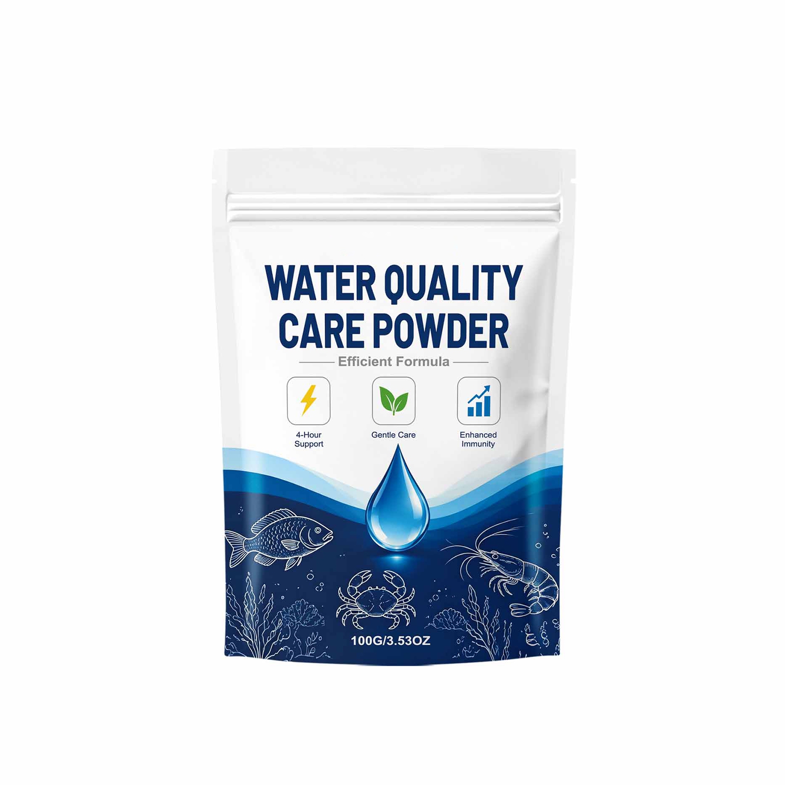 Polvo limpiador de agua para a - Aquarium Plant Fertilizer reseña y precio